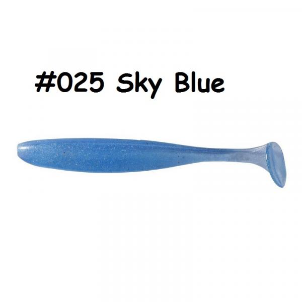  EASY SHINER 2 - KEITECH Easy Shiner 2 #025 Sky Blue (12 pcs)  softbaits