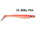 GOLTEENN Piggy 20cm 12-Milky Pink, 20cm, ~46g,(1gab.) silikona mānekļi