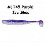 KEITECH Easy Shiner 4" #LT45 Purple Ice Shad (7 pcs) silikona mānekļi