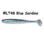 KEITECH Easy Shiner 4" #LT48 Blue Sardine (7 pcs) silikona mānekļi