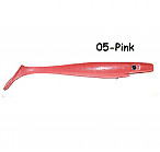 GOLTEENN Piggy 20cm 05-Pink, 20cm, ~46g,(1gab.) silikona mānekļi