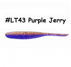 KEITECH Shad Impact 3" #LT43 Purple Jerry (8 pcs) softbaits