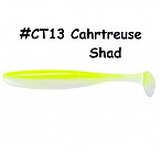 KEITECH Easy Shiner 3" #CT13 Chartreuse Shad  (10 pcs) softbaits