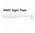 KEITECH Easy Shiner 3" #422 Sight Flash (10 gab.) silikona mānekļi