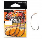 DECOY Worm30 Makisasu Hook #2/0 (4 pcs) offset hooks