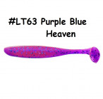 KEITECH Easy Shiner 5" #LT63 Purple Blue Heaven (5 gab.) silikona mānekļi