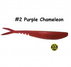MAILE BAITS LUNKER DROP-SHOT SAWTAIL 4.4" 2-Purple Chameleon (1 gab.) silikona mānekļi
