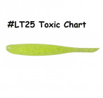 KEITECH Shad Impact 5" #LT25 Toxic Chart (6 шт.) силиконовые приманки