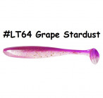 KEITECH Easy Shiner 4" #LT64 Grape Stardust (7 pcs) silikona mānekļi