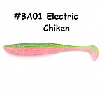 KEITECH Easy Shiner 3" #BA01 Electric Chiken (10 gab.) silikona mānekļi