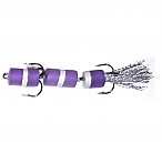 JIG.LV "MANDULA Classic" ~11cm, SS wire, #13-Violet/White ST, floating foam lures
