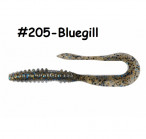 KEITECH Mad Wag Slim 4.5" #205 Bluegill (9 шт.) силиконовые приманки