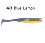 GOLTEENN Swimbait 17.5cm(~7")  03-Blue Lemon, ~27g,(1 шт.) силиконовые приманки