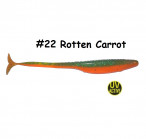 MAILE BAITS/JIG.LV SKIPPY DROP-SHOT 7" 22-Rotten Carrot (1gab.) silikona mānekļi