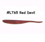 KEITECH Shad Impact 5" #LT65 Red Devil (6 pcs) softbaits