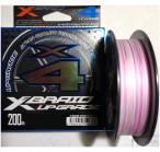 X-BRAID Upgrade X4 White/Pink Mark ,150M, #1.5 (0.202mm), 25Lb, pītā aukla
