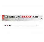 AGAT TITANIUM TEXAS RIG 35LB, 25cm, 12g bullet weight (1 pc) rig