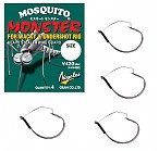 VARIVAS/GRAN Mosquito Monster #2/0, stieples Ø1.10mm , ar aizsargu pret "ķērājiem"  (4 gab.) āķi