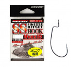 DECOY Worm19 S.S. Hook #4 (9 pcs) offset hooks