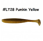 KEITECH Easy Shiner 3" #LT28 Pumpkin Yellow (10 gab.) silikona mānekļi