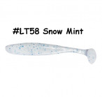 KEITECH Easy Shiner 4.5" #LT58 Snow Mint (6 pcs) softbaits