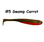 GOLTEENN Swimbait 17.5cm(~7") 05-Swamp Carrot, ~27g,(1 шт.) силиконовые приманки