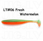 KEITECH Easy Shiner 6.5" #LT06 Fresh Watermelone (3 pcs) softbaits