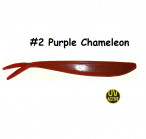 MAILE BAITS LUNKER DROP-SHOT 7" #2-Purple Chameleon (1 gab.) silikona mānekļi