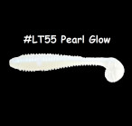 KEITECH Swing Impact Fat 3.8" #LT55 Pearl Glow (6 pcs) softbaits