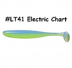 KEITECH Easy Shiner 4" #LT41 Electric Chart  (7 pcs) silikona mānekļi