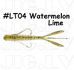 KEITECH Hog Impact 3" #LT04 Watermelon Lime (12 pcs) softbaits