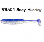 KEITECH Easy Shiner 5" #BA04 Sexy Herring (5 gab.) silikona mānekļi