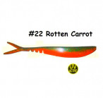 MAILE BAITS LUNKER DROP-SHOT SAWTAIL 4.4" 22-Rotten Carrot (1 gab.) silikona mānekļi