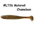 KEITECH Easy Shiner 3" #LT26 Motoroil Chameleon (10 pcs) softbaits