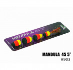 MANDULA 4S 5" ~12.5cm (with tail), Origin hooks, #903, peldošs māneklis