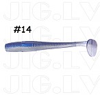 INTECH Long Heel 4" #14 (6 gab.) silikona mānekļi