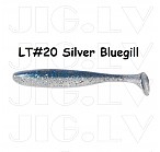 KEITECH Easy Shiner 5" LT#20 Silver Bluegill  (5 pcs) softbaits