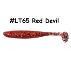 KEITECH Easy Shiner 2" #LT65 Red Devil (12 gab.) silikona mānekļi