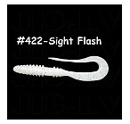 KEITECH Mad Wag Mini 2.5" #422 Sight Flash (12 шт.) силиконовые приманки