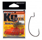 DECOY Worm17 KG Hook #4/0 (6 pcs) offset hooks