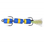 JIG.LV "MANDULA Classic" ~11cm, SS wire, #15-Blue/Yellow CT, плавающие приманки