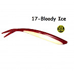 GOLTEENN Dropshot V-tail 7" 17-Bloody Ice , ~17g, (1 шт.) силиконовые приманки