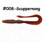 KEITECH Mad Wag Mini 3.5" #008 Scuppernong (10 pcs) softbaits
