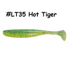KEITECH Easy Shiner 2" #LT35 Hot Tiger (12 pcs) softbaits